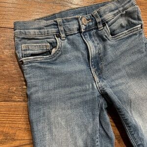 Zara Kids Slim Jeans with adjustable inner waistband and front button closure